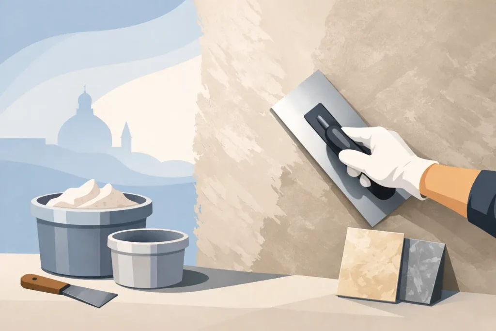 How to Apply Venetian Plaster správně